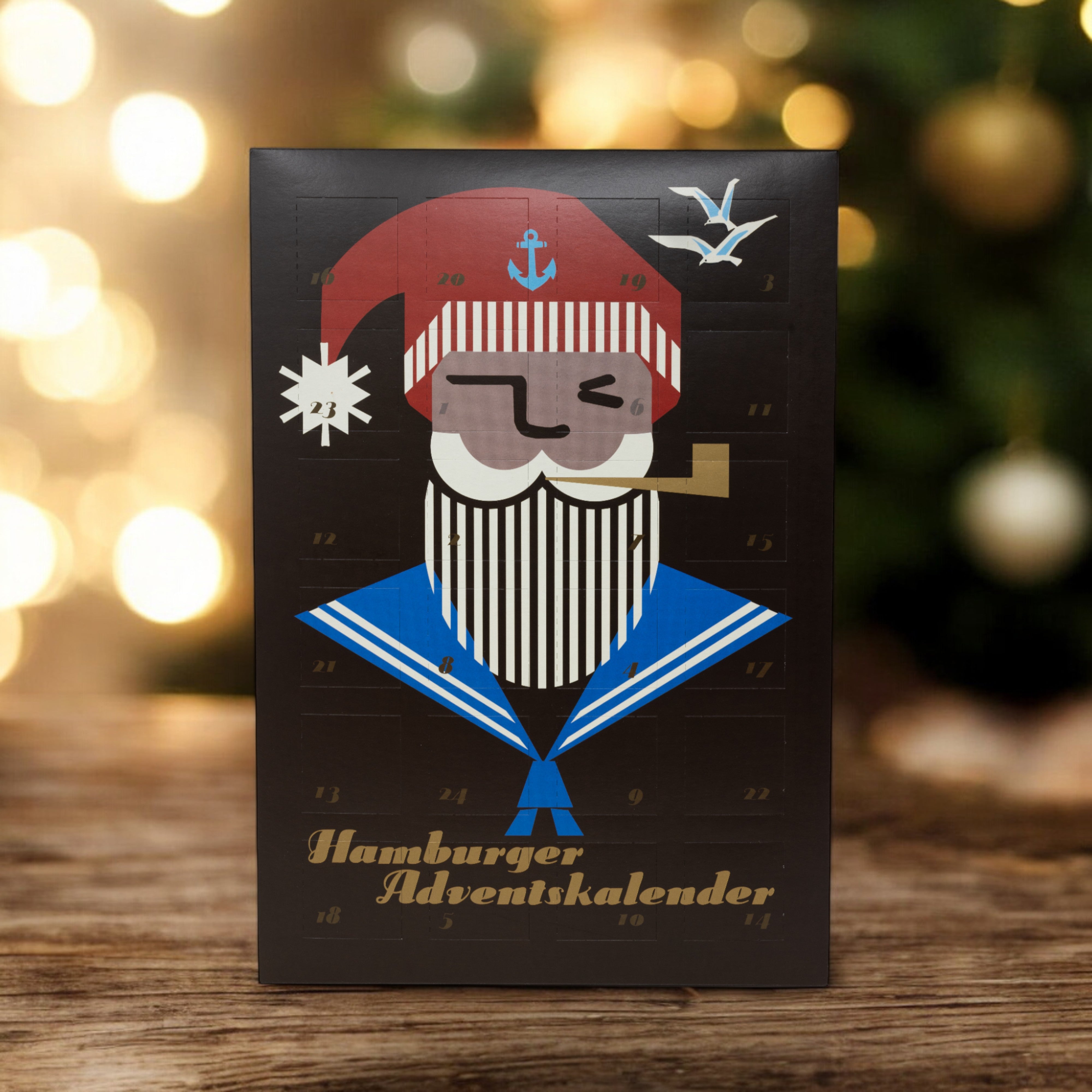 Hamburger Adventskalender, Weihnachtsmann, 280g