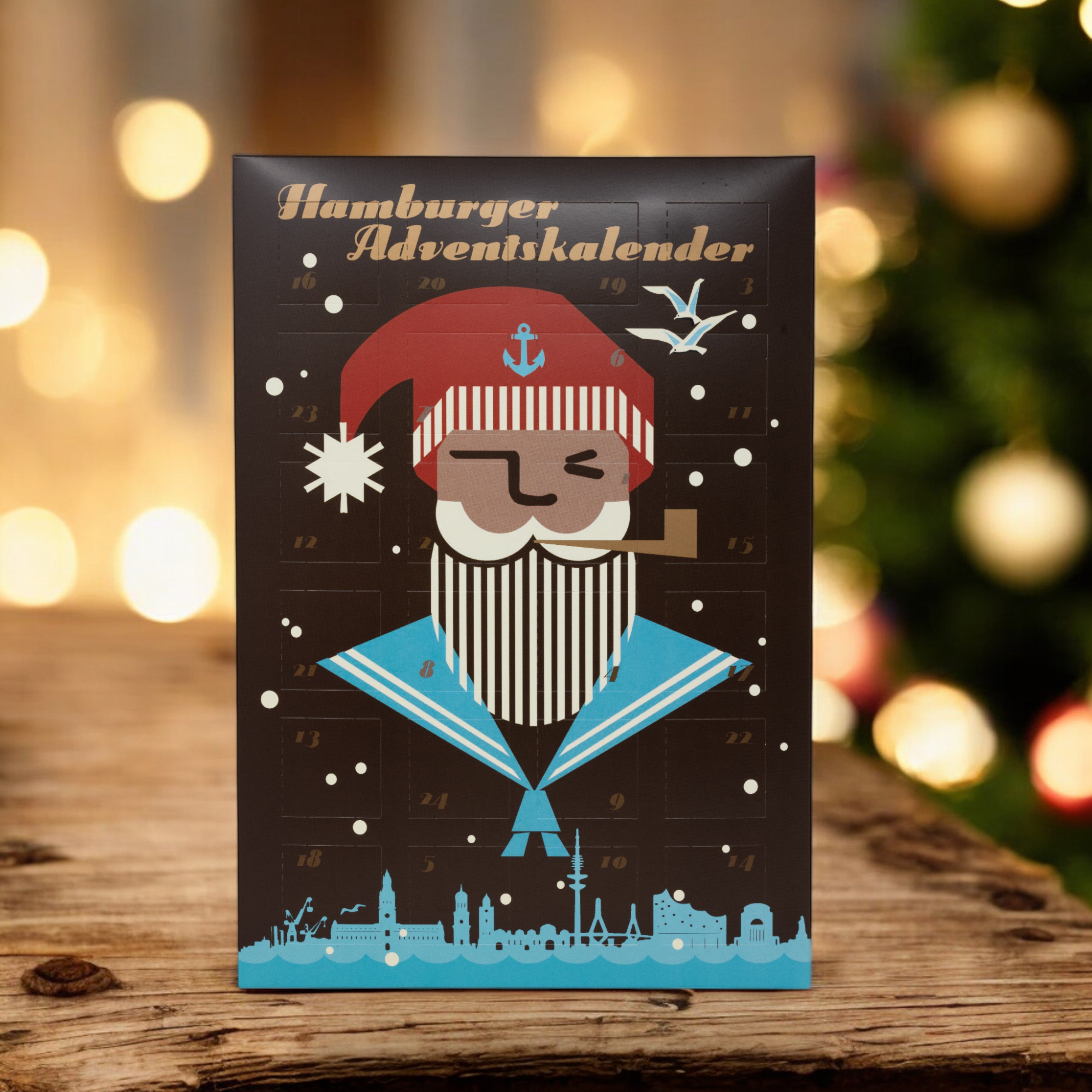 Hamburger Adventskalender, Weihnachtsmann, 280g