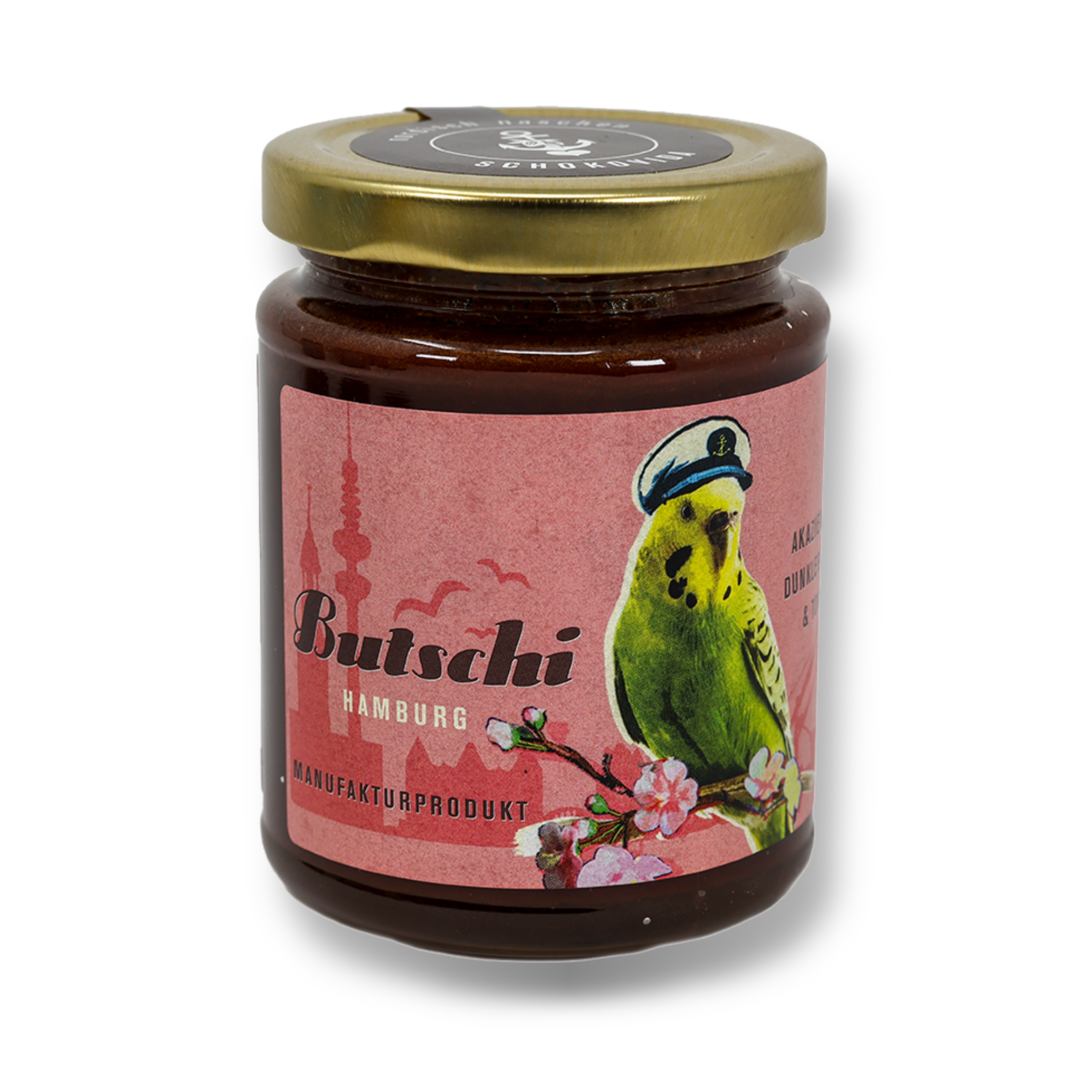 Butschi – Akazienhonig mit dunkler Schokolade und Tonkabohne, 275g