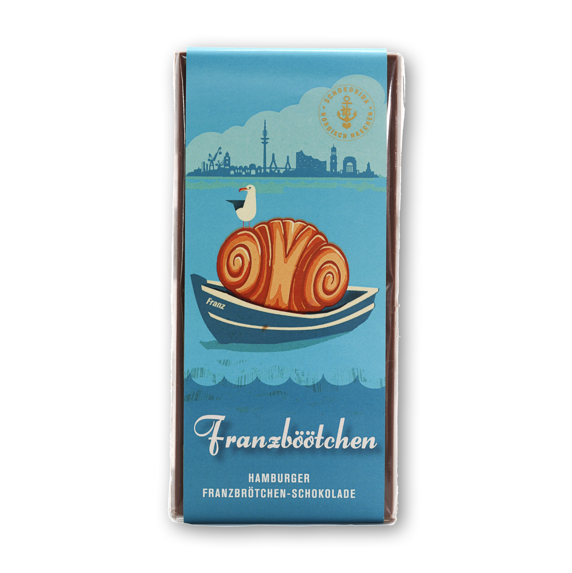 Franzböötchen - Franzbrötchenschokolade, 100g