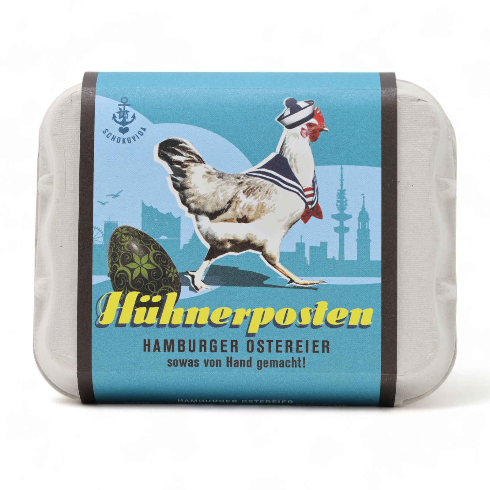 Hühnerposten Pralinenbox Ganache