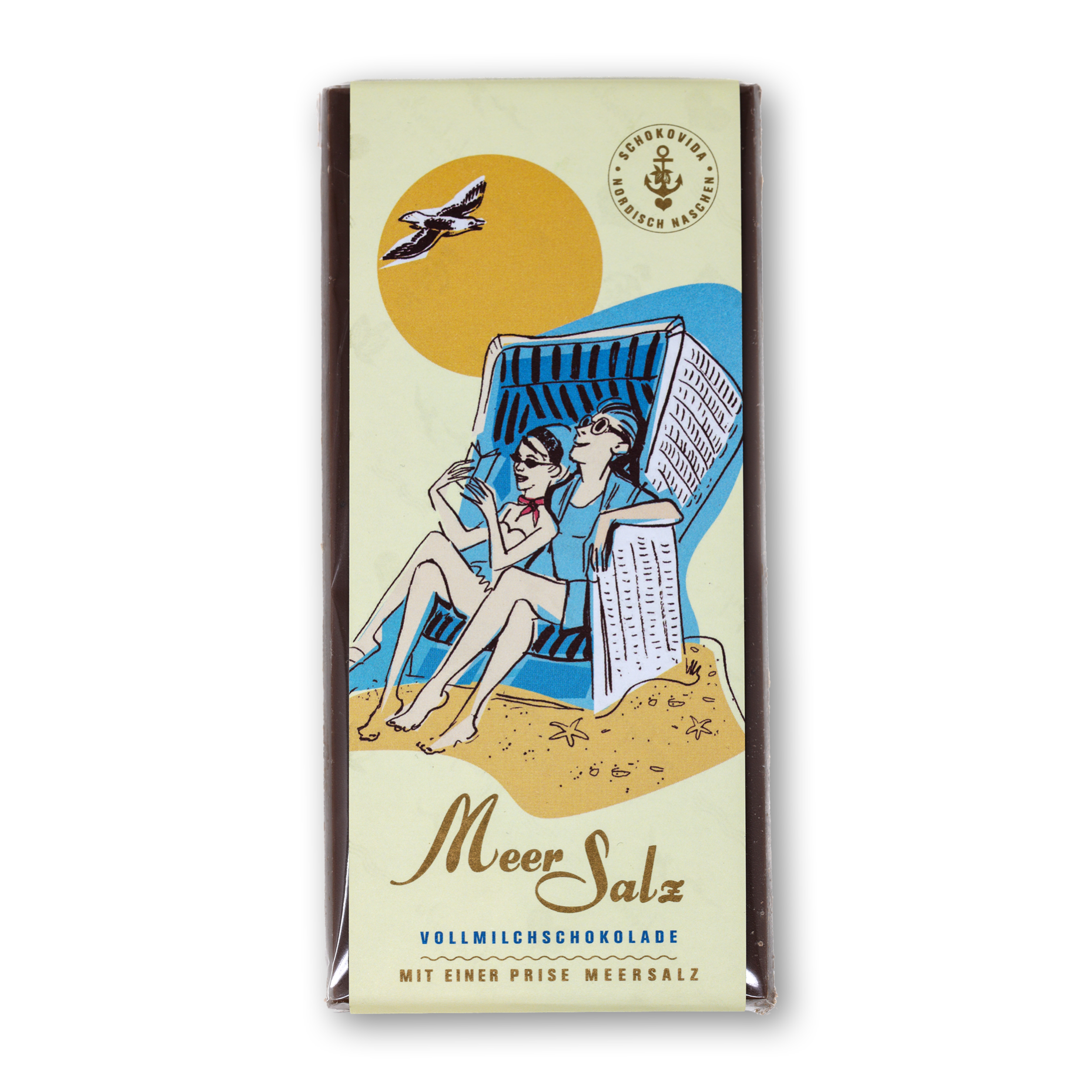 MeerSalz - Vollmilchschokolade mit einer Prise Meersalz, 100g