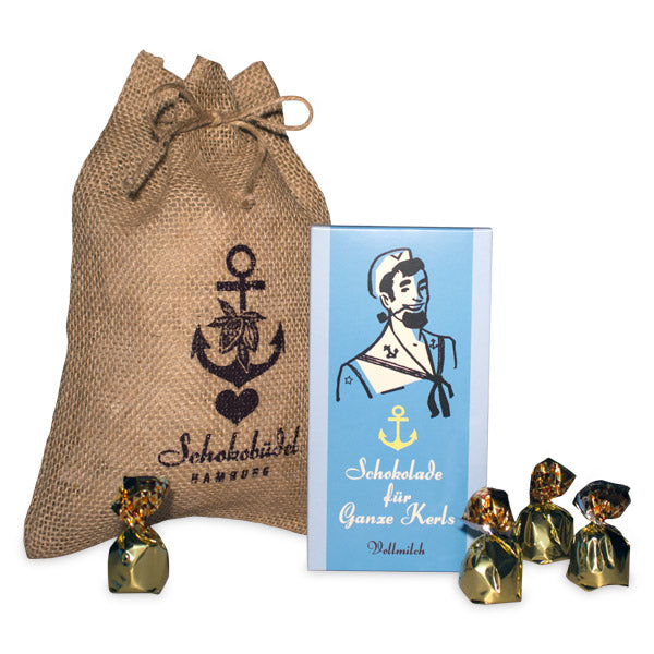 SchokoBüdel für Ganze Kerls – Vollmilch lütt