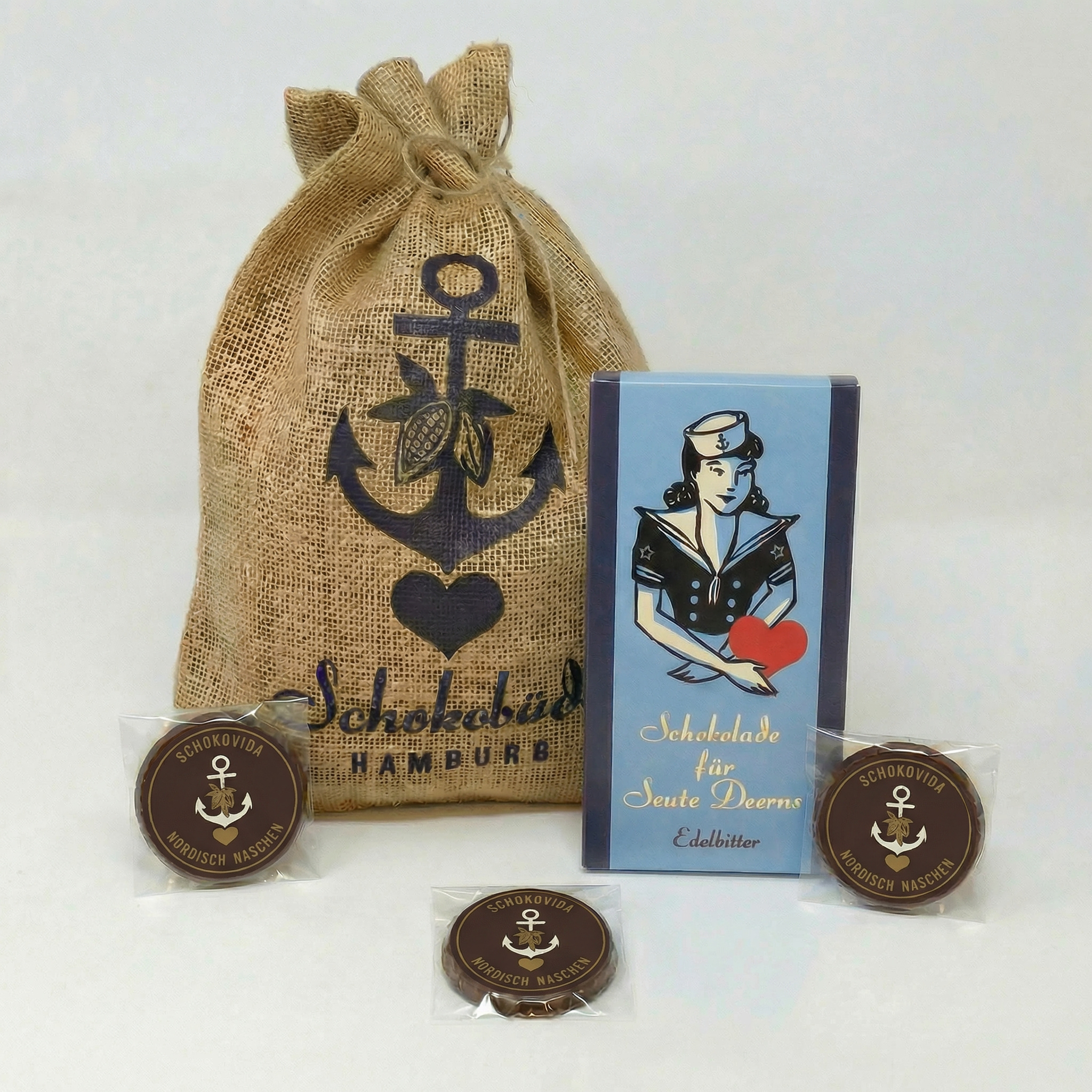 SchokoBüdel für Seute Deerns – Edelbitter lütt