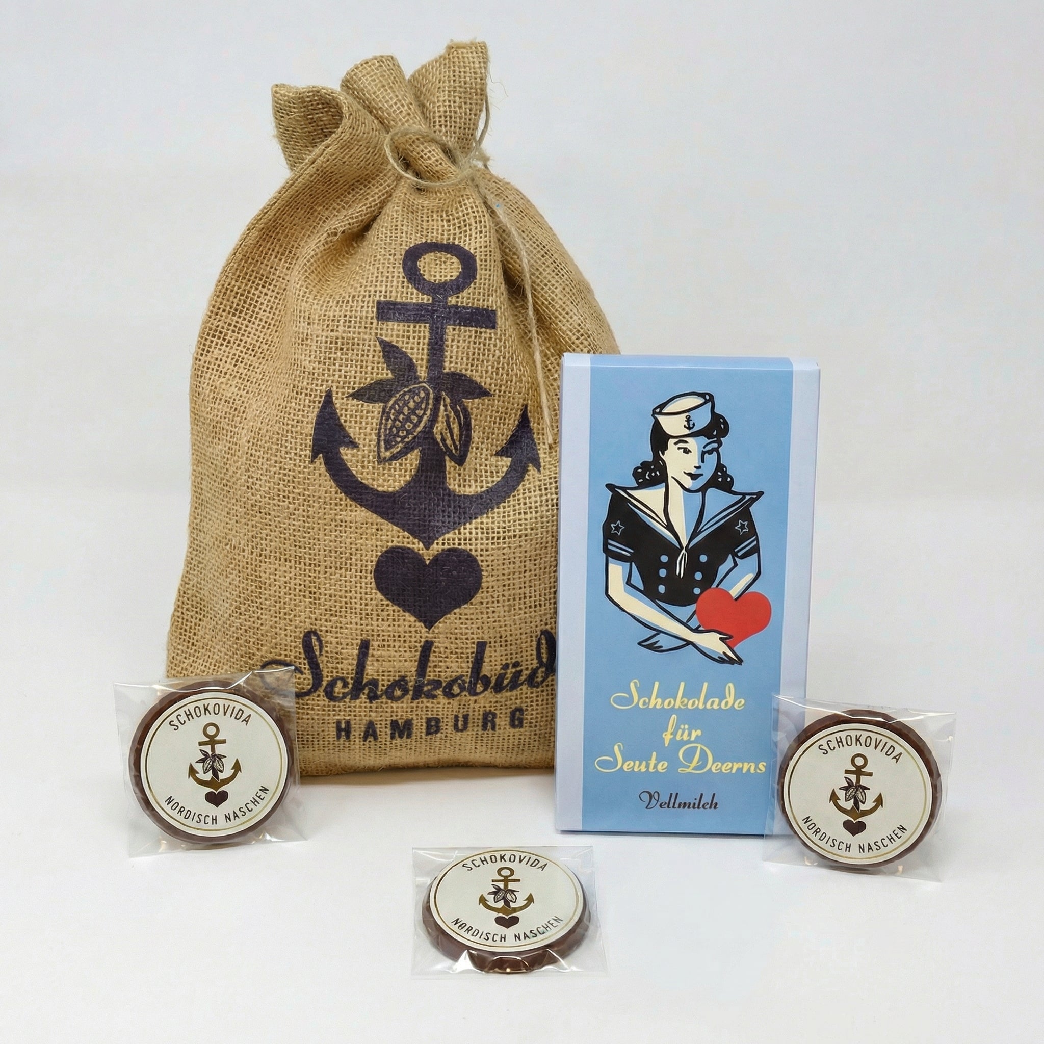 SchokoBüdel für Seute Deerns – Vollmilch lütt