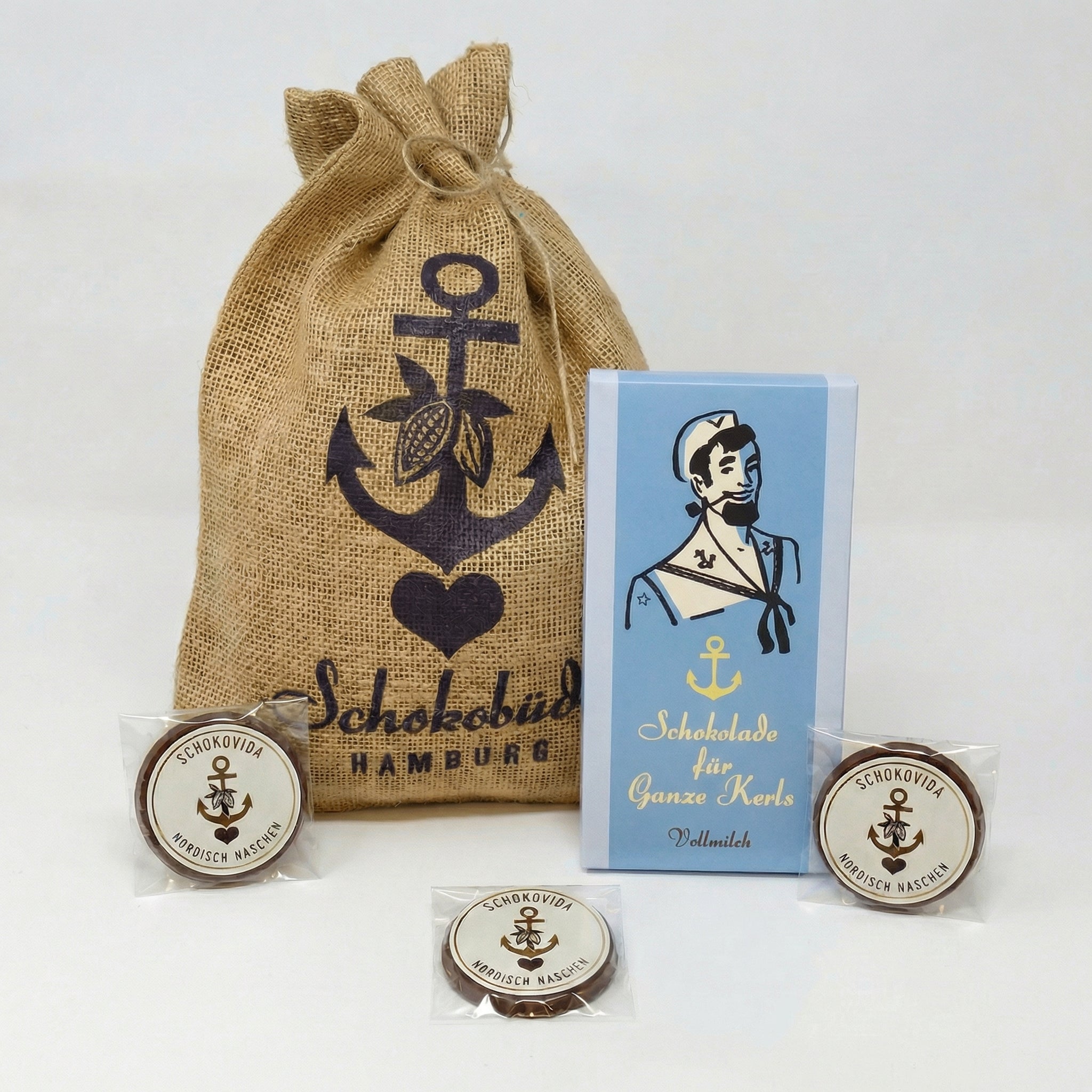 SchokoBüdel für Ganze Kerls – Vollmilch lütt