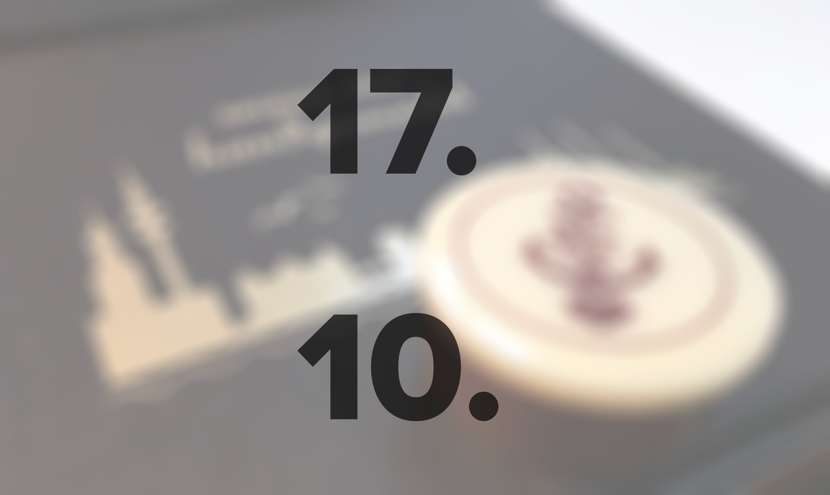 Pralinenkurs Hamburg, Samstag, 17.10.2026, Beginn 11:00h