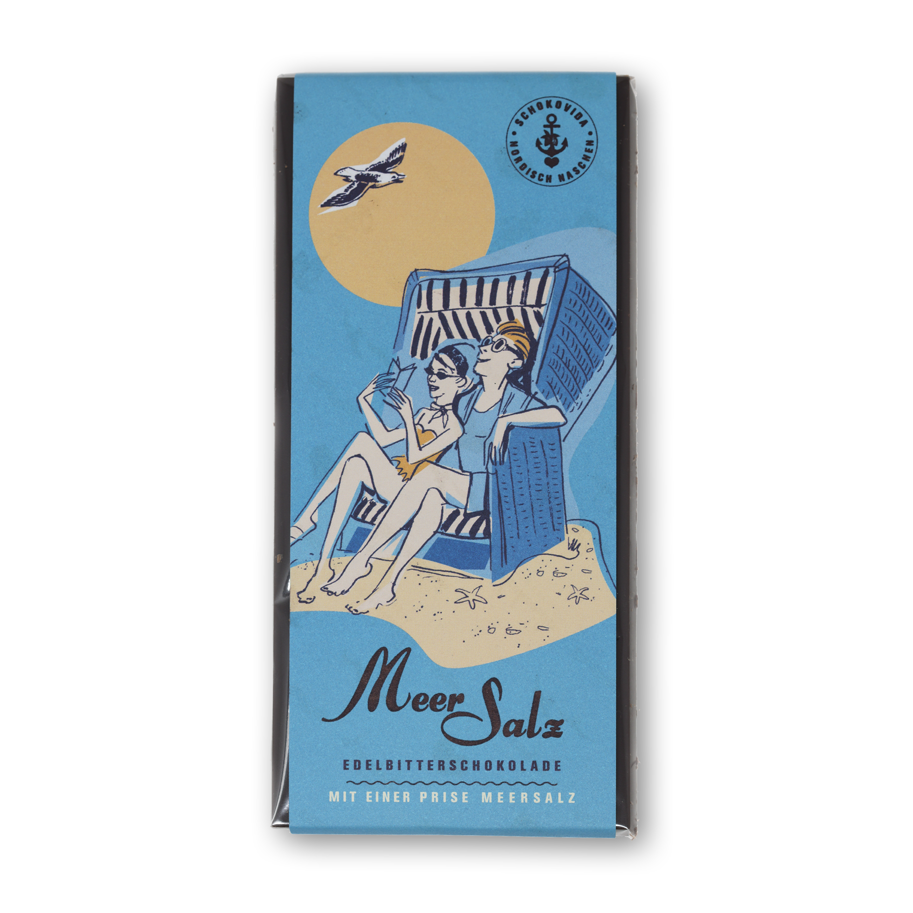 MeerSalz - Edelbitterschokolade mit einer Prise Meersalz, 100g
